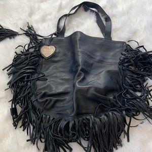 Genuine Leather Robert Dice Black Purse